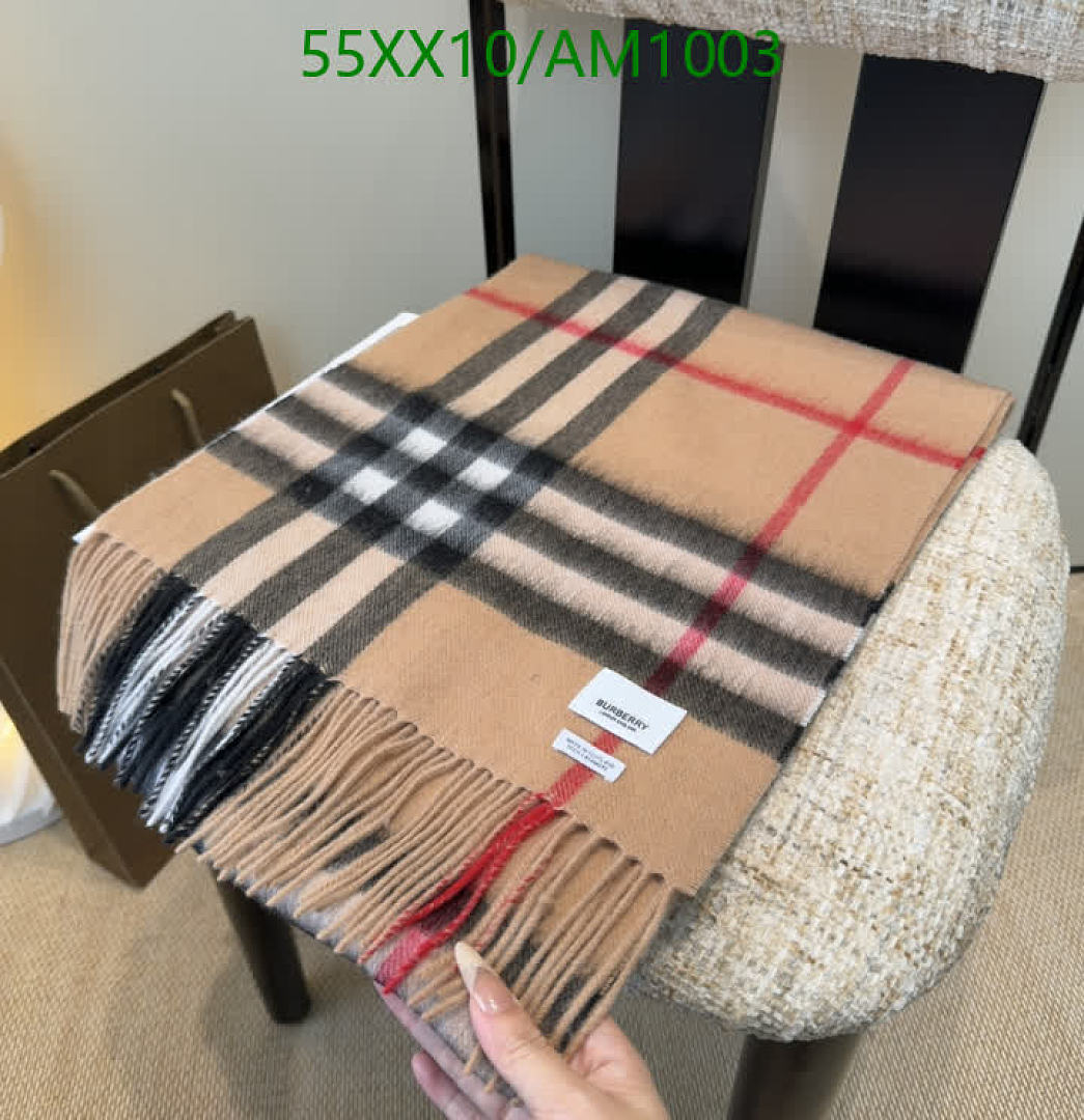 Burberry-Scarves Code: AM1003 $: 55USD