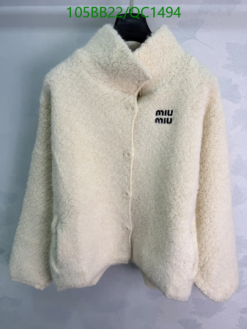 Miu Miu-Clothing Code: QC1494 $: 105USD