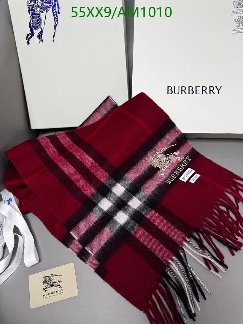 Burberry-Scarves Code: AM1010 $: 55USD