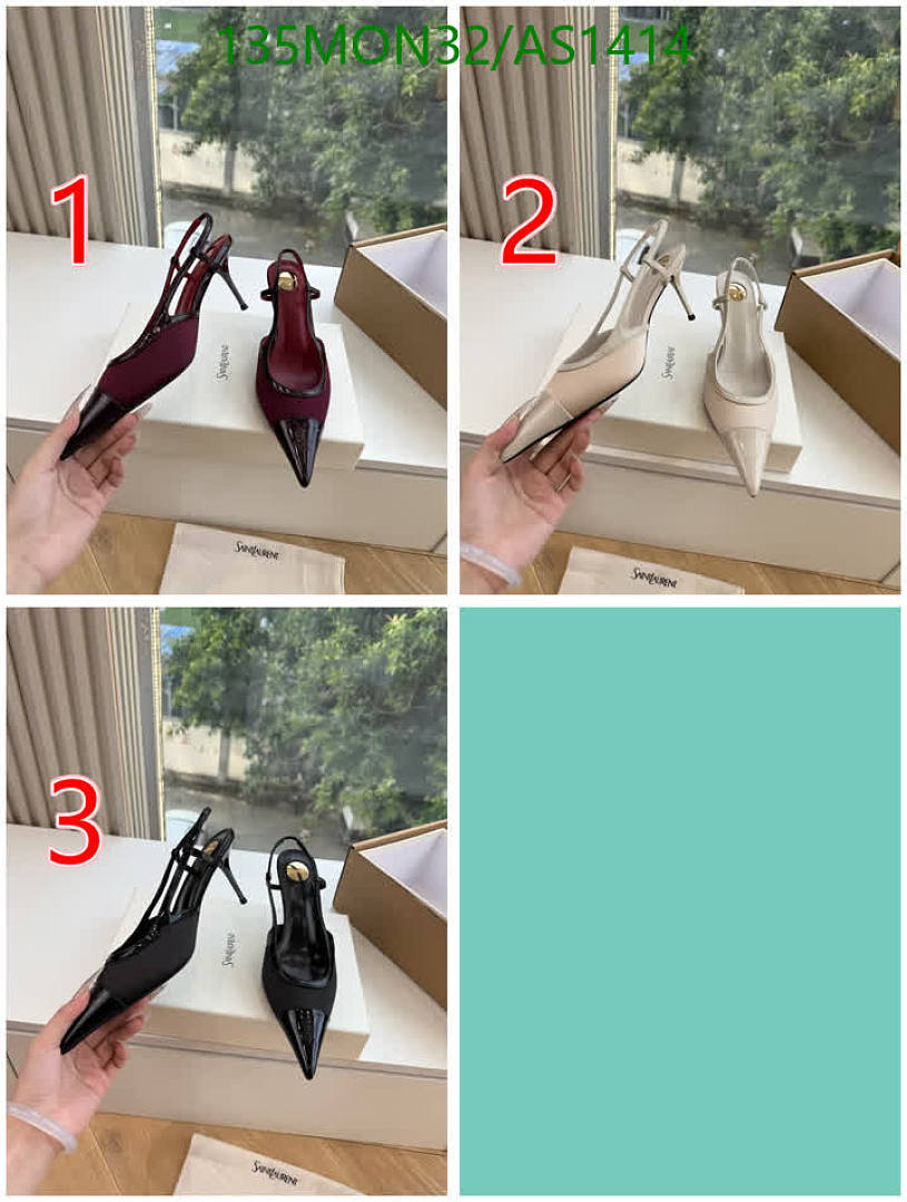 YSL-Women Shoes Code: AS1414 $: 135USD