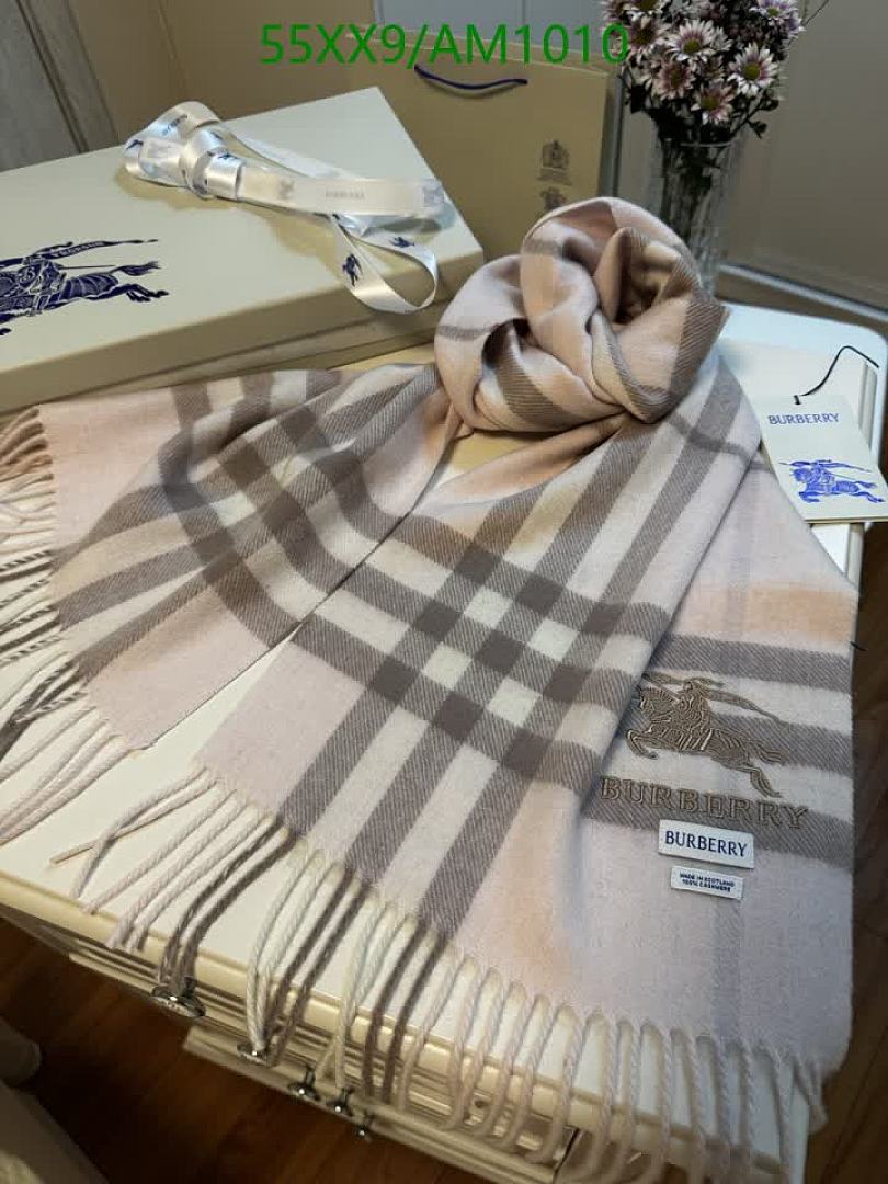 Burberry-Scarves Code: AM1010 $: 55USD