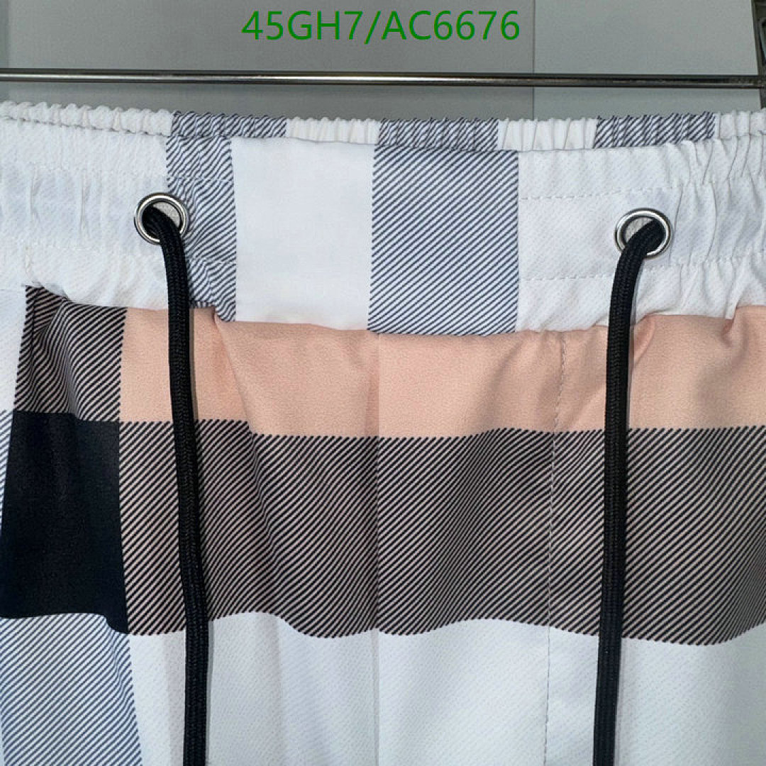 Burberry-Clothing Code: AC6676 $: 45USD