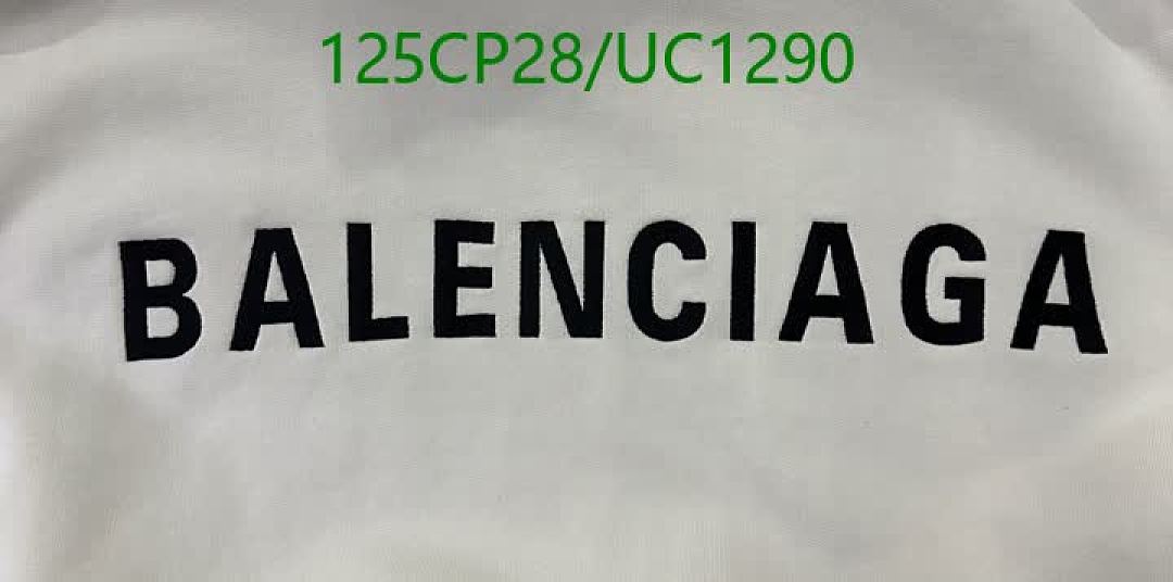 Balenciaga-Clothing Code: UC1290 $: 125USD