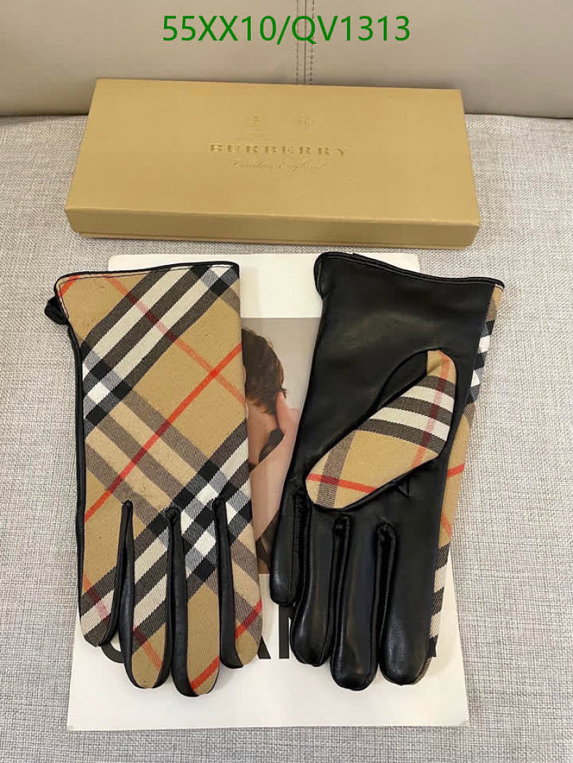 Burberry-Gloves Code: QV1313 $: 55USD