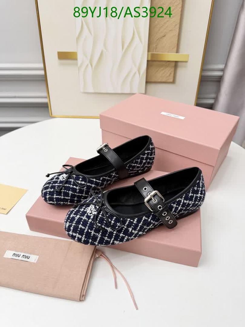 Miu Miu-Women Shoes Code: AS3924 $: 89USD