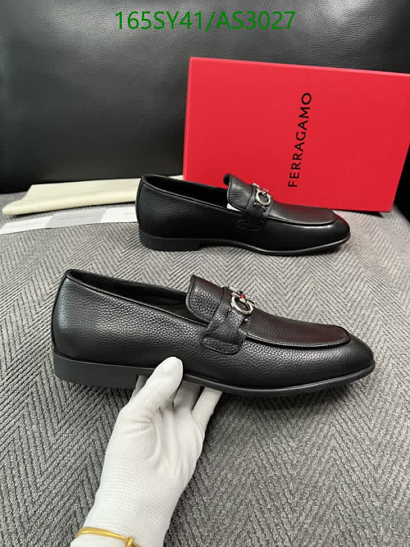 Ferragamo-Men shoes Code: AS3027 $: 165USD