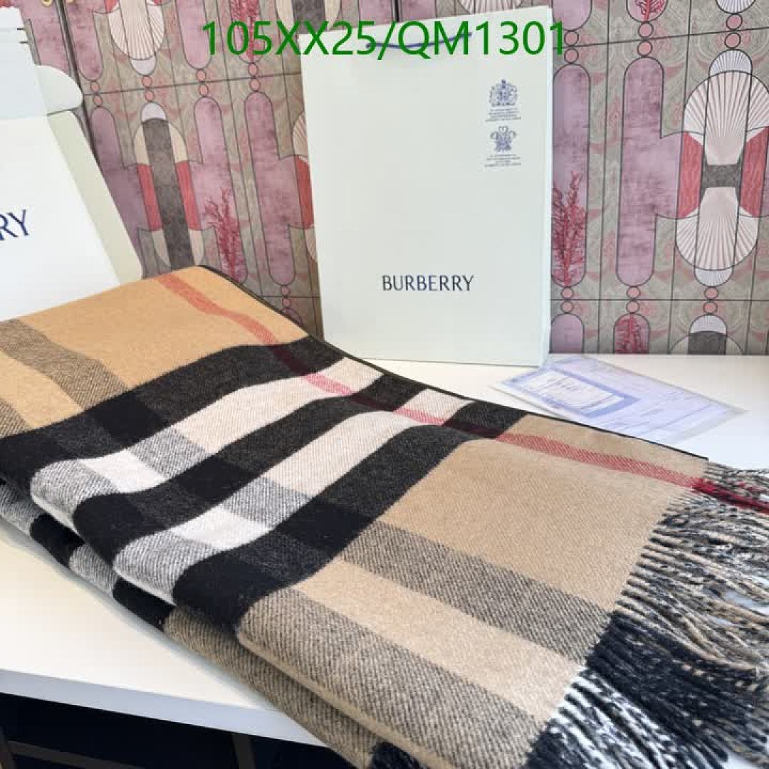 Burberry-Scarves Code: QM1301 $: 105USD
