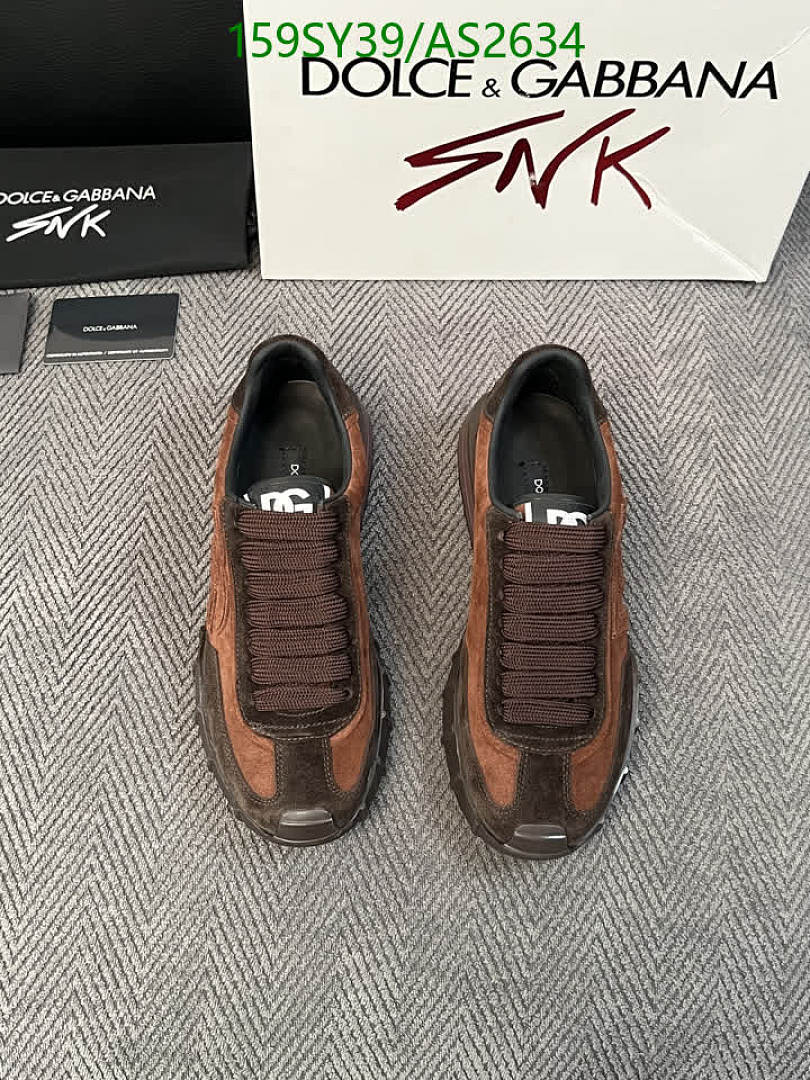 D&G-Men shoes Code: AS2634 $: 159USD