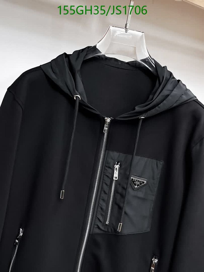 Prada-Clothing Code: JS1706 $: 155USD