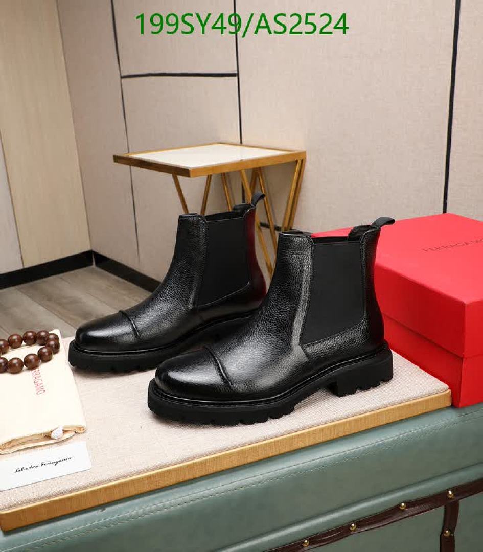 Ferragamo-Men shoes Code: AS2524 $: 199USD
