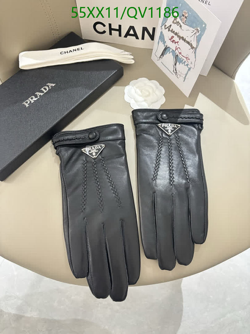 Prada-Gloves Code: QV1186 $: 55USD