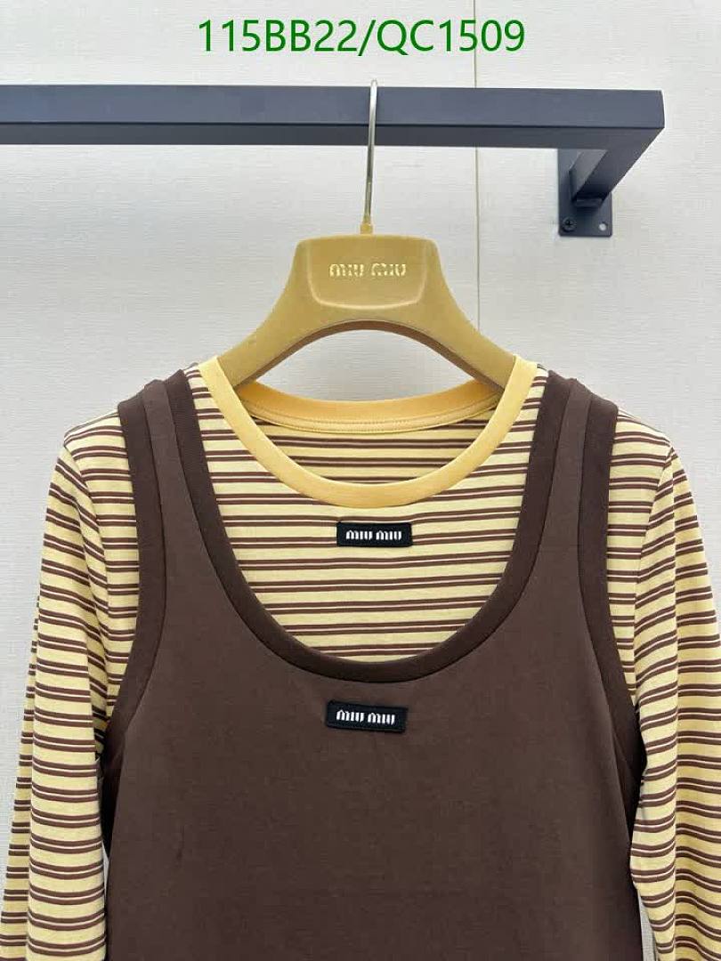 Miu Miu-Clothing Code: QC1509 $: 115USD
