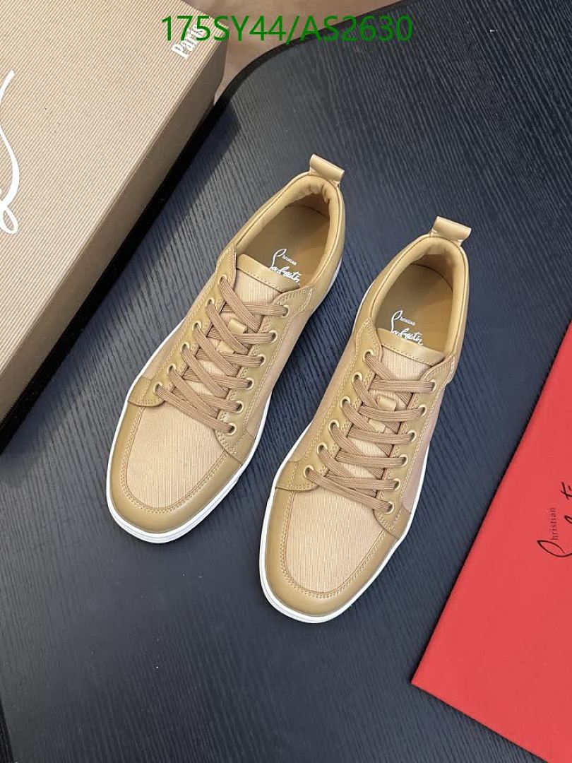 Christian Louboutin-Men shoes Code: AS2630 $: 175USD