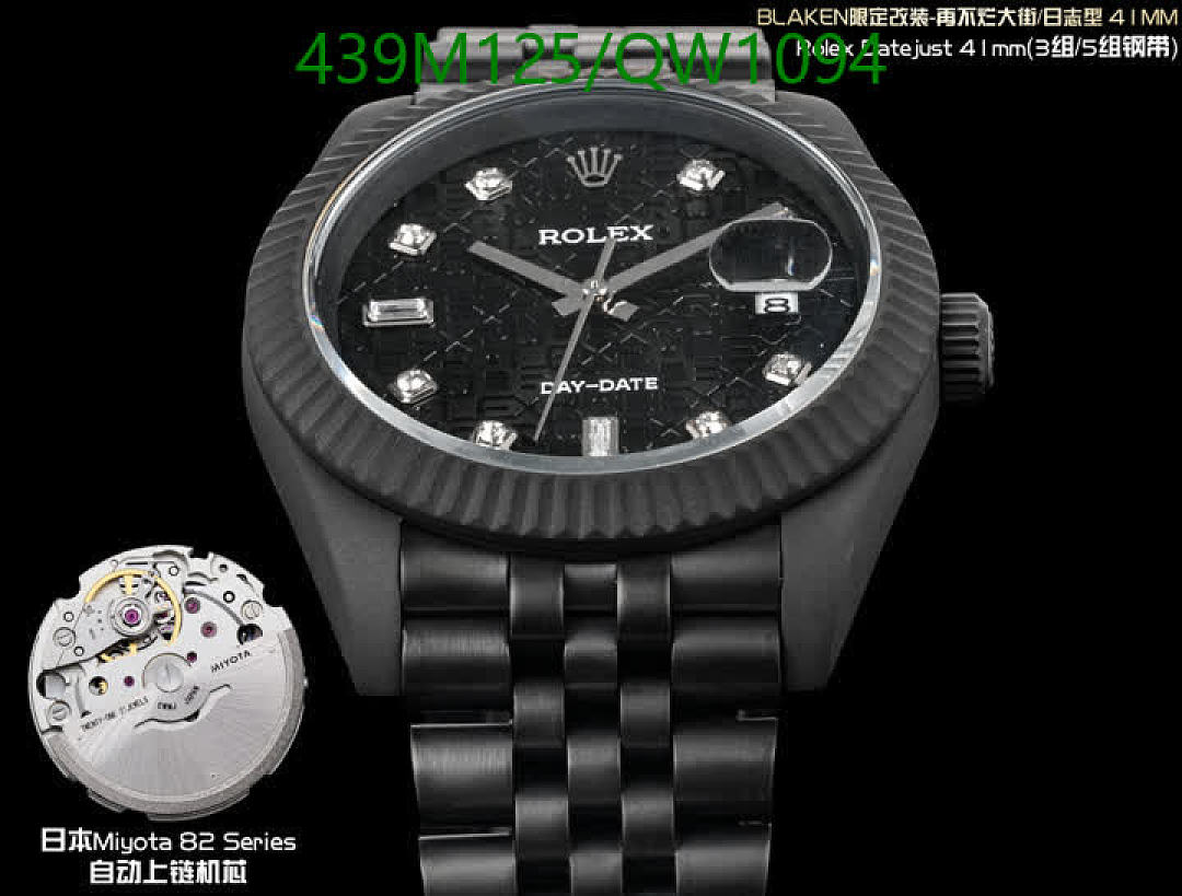 Rolex-WatchesMirror Quality Code: QW1094 $: 439USD