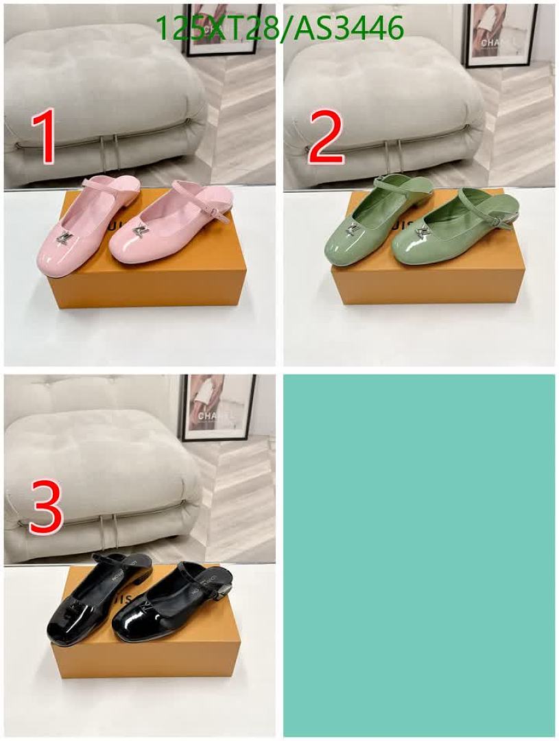 LV-Women Shoes Code: AS3446 $: 125USD