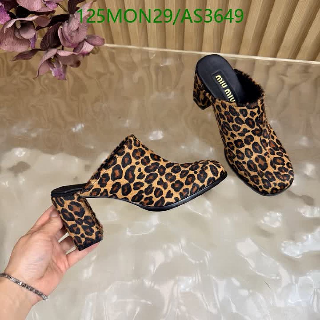 Miu Miu-Women Shoes Code: AS3649 $: 125USD