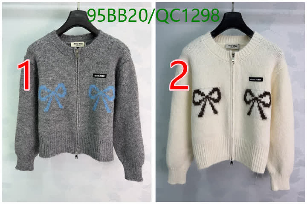 Miu Miu-Clothing Code: QC1298 $: 95USD