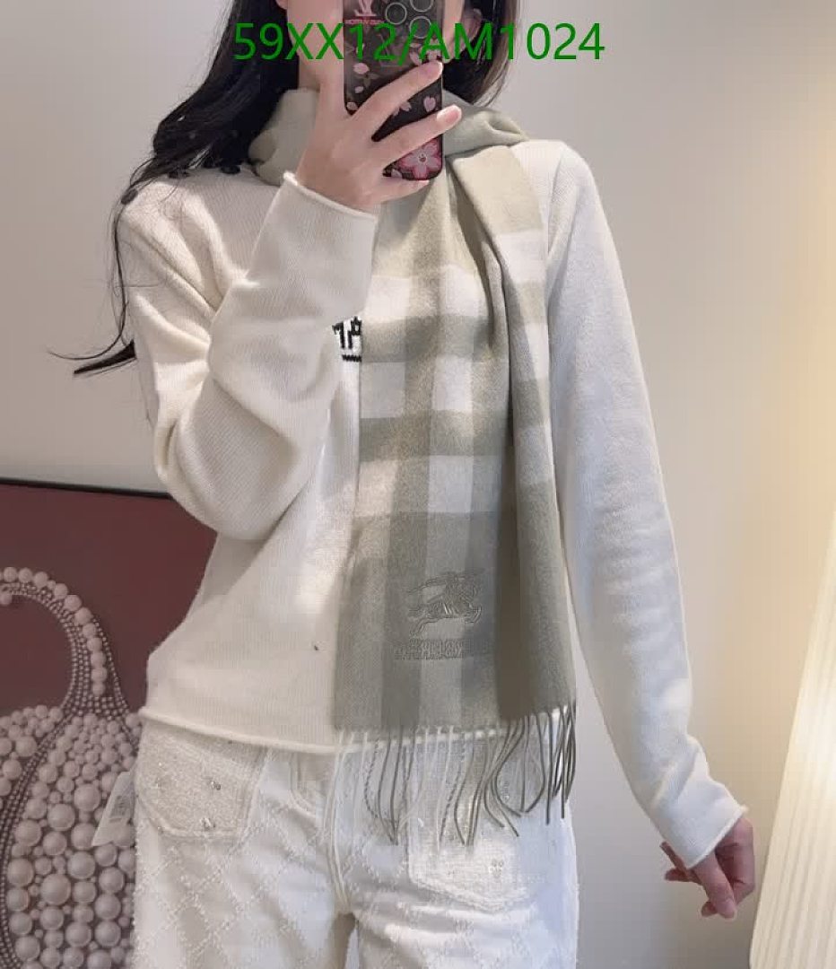 Burberry-Scarves Code: AM1024 $: 59USD
