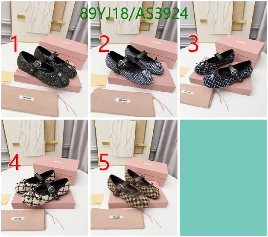 Miu Miu-Women Shoes Code: AS3924 $: 89USD