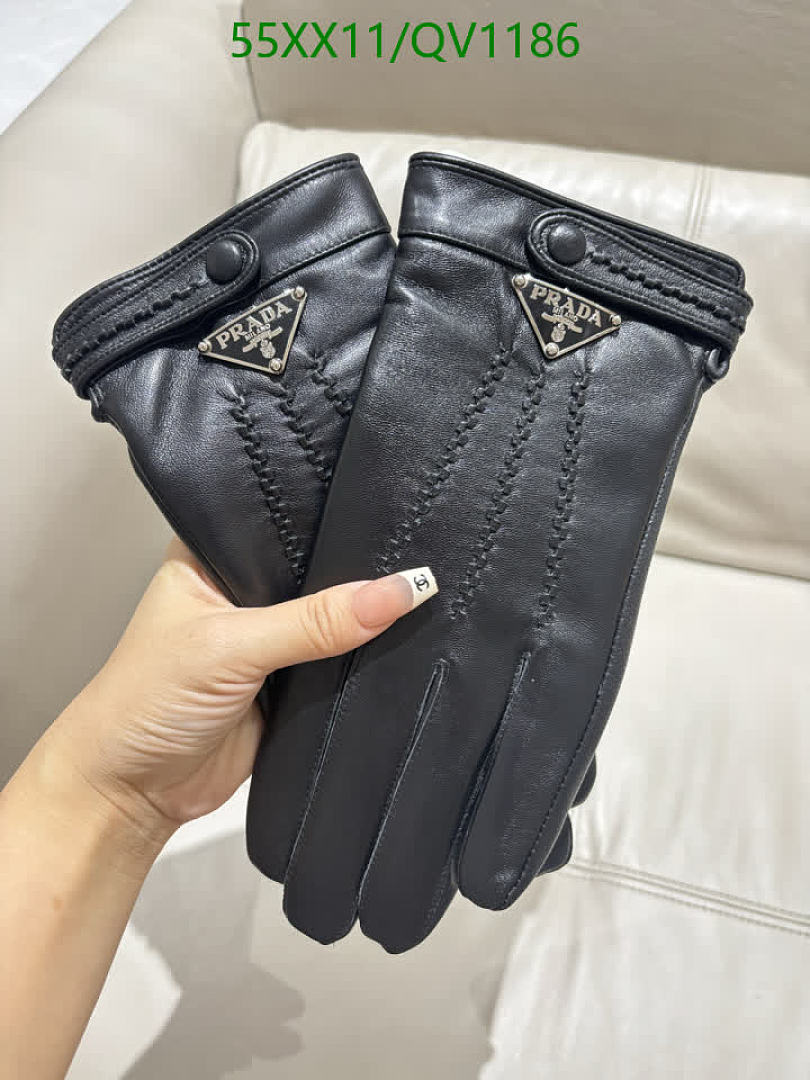 Prada-Gloves Code: QV1186 $: 55USD