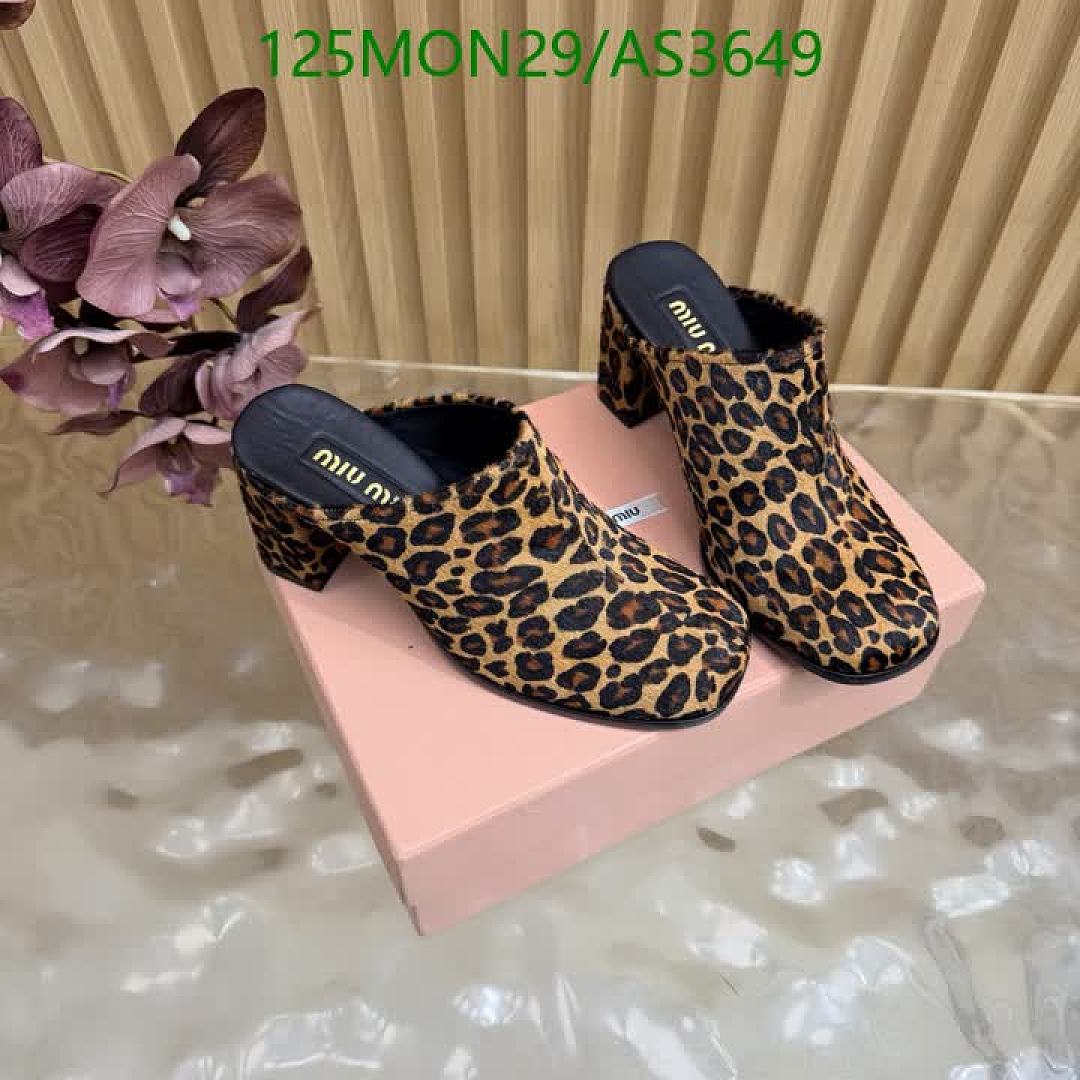 Miu Miu-Women Shoes Code: AS3649 $: 125USD