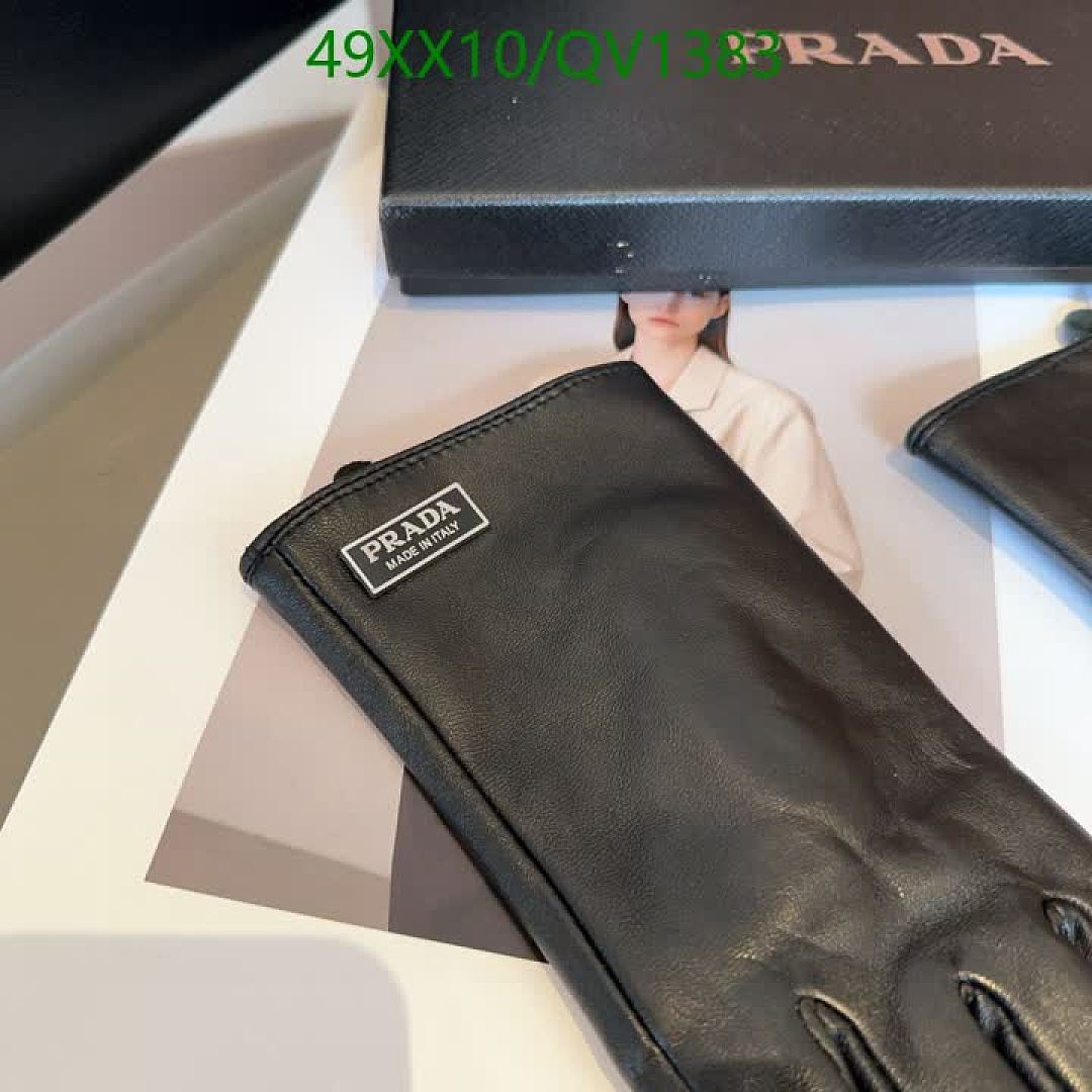 Prada-Gloves Code: QV1383 $: 49USD