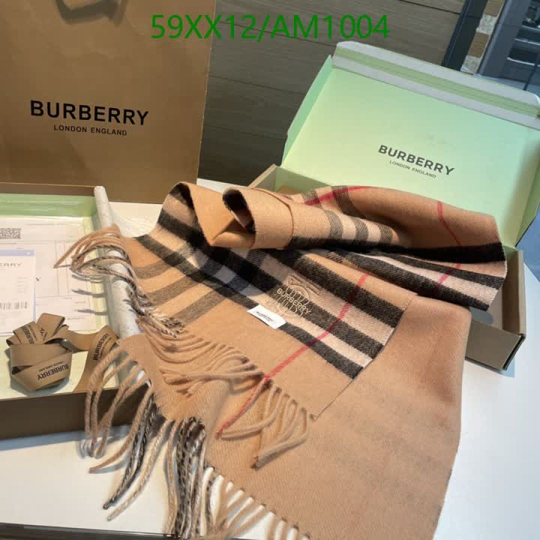 Burberry-Scarves Code: AM1004 $: 59USD