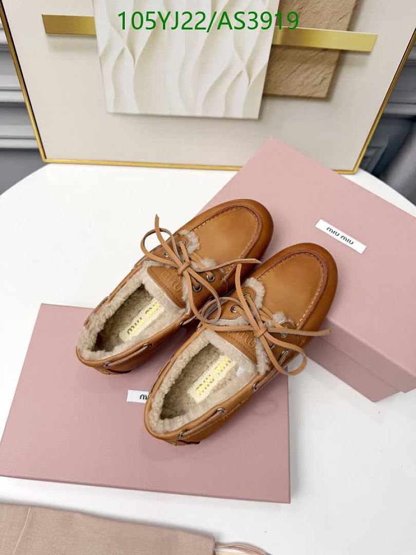 Miu Miu-Women Shoes Code: AS3919 $: 105USD