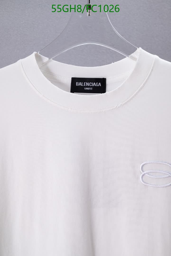 Balenciaga-Clothing Code: FC1026 $: 55USD