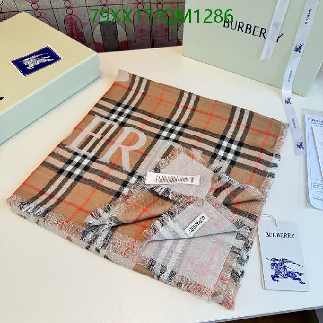 Burberry-Scarves Code: QM1286 $: 79USD