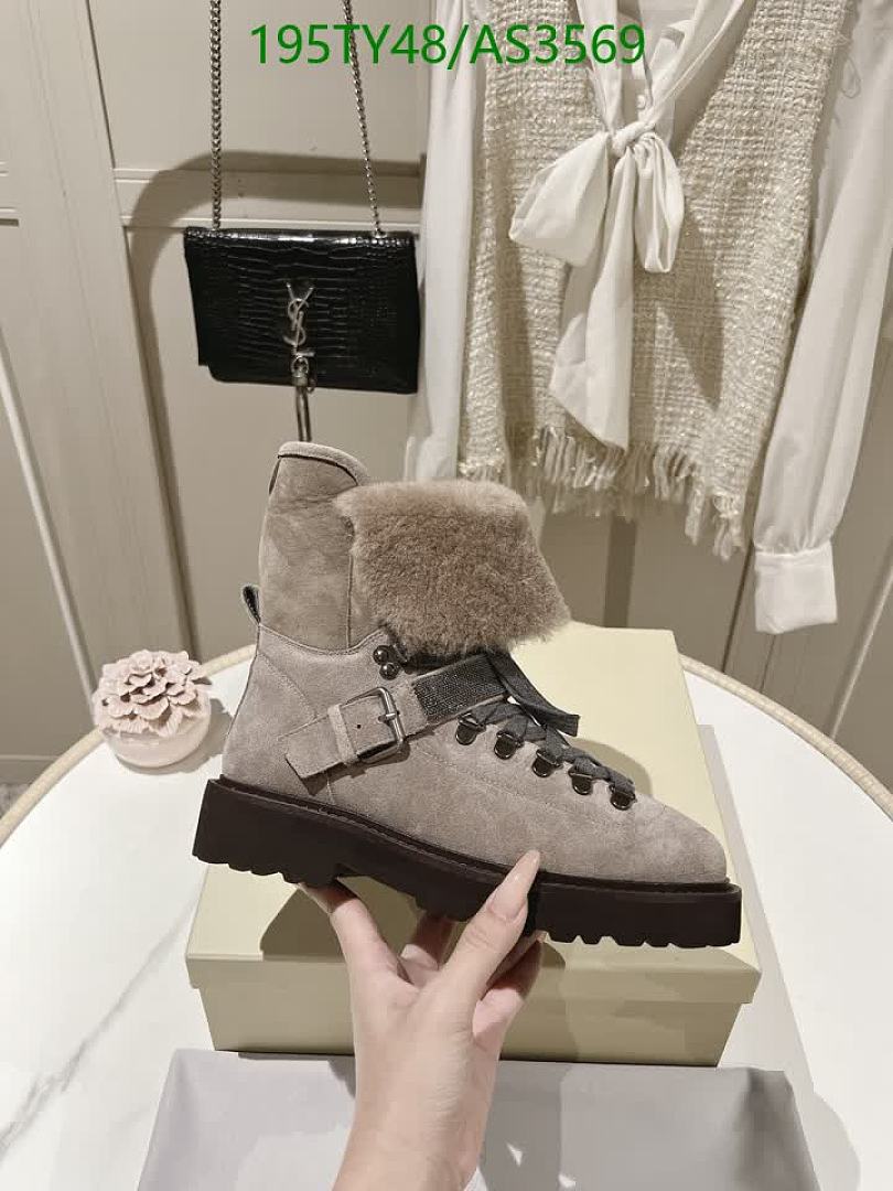 Brunello Cucinelli-Women Shoes Code: AS3569 $: 195USD