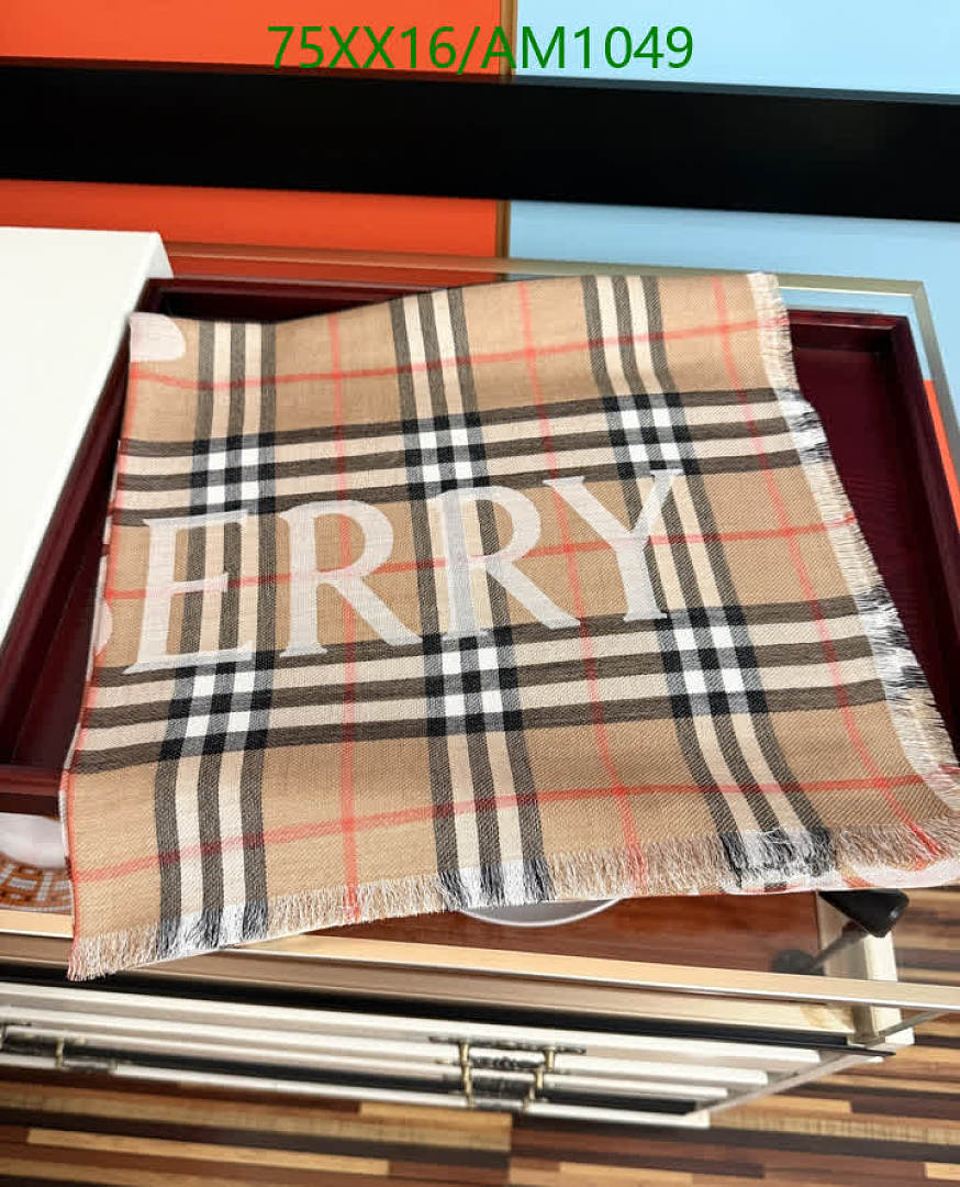 Burberry-Scarves Code: AM1049 $: 75USD