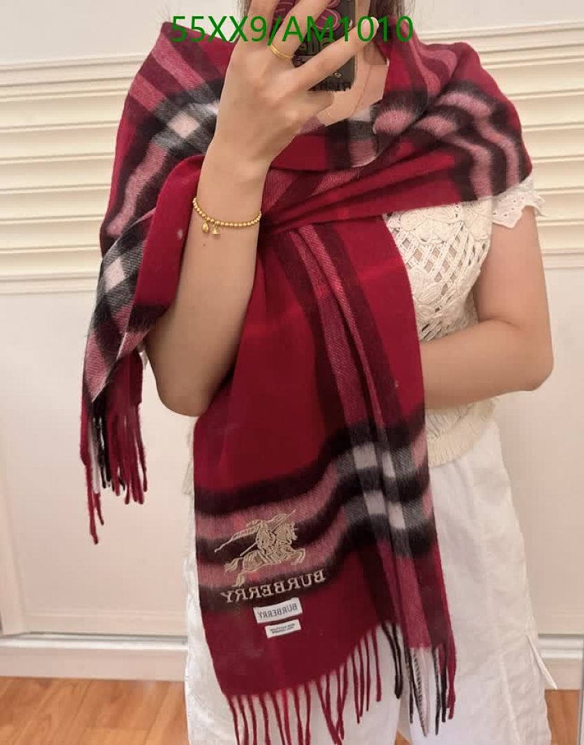 Burberry-Scarves Code: AM1010 $: 55USD