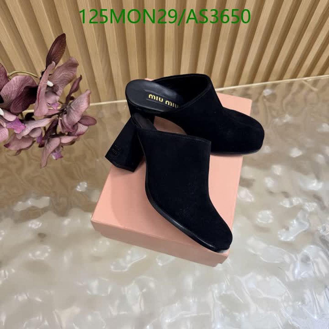 Miu Miu-Women Shoes Code: AS3650 $: 125USD