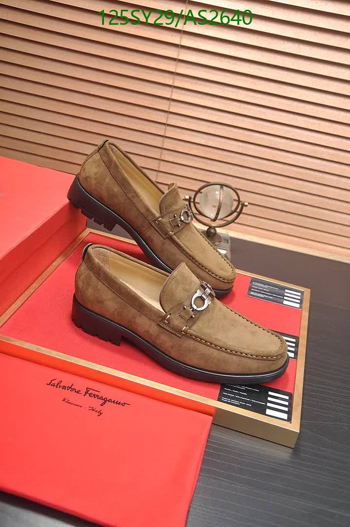Ferragamo-Men shoes Code: AS2640 $: 125USD