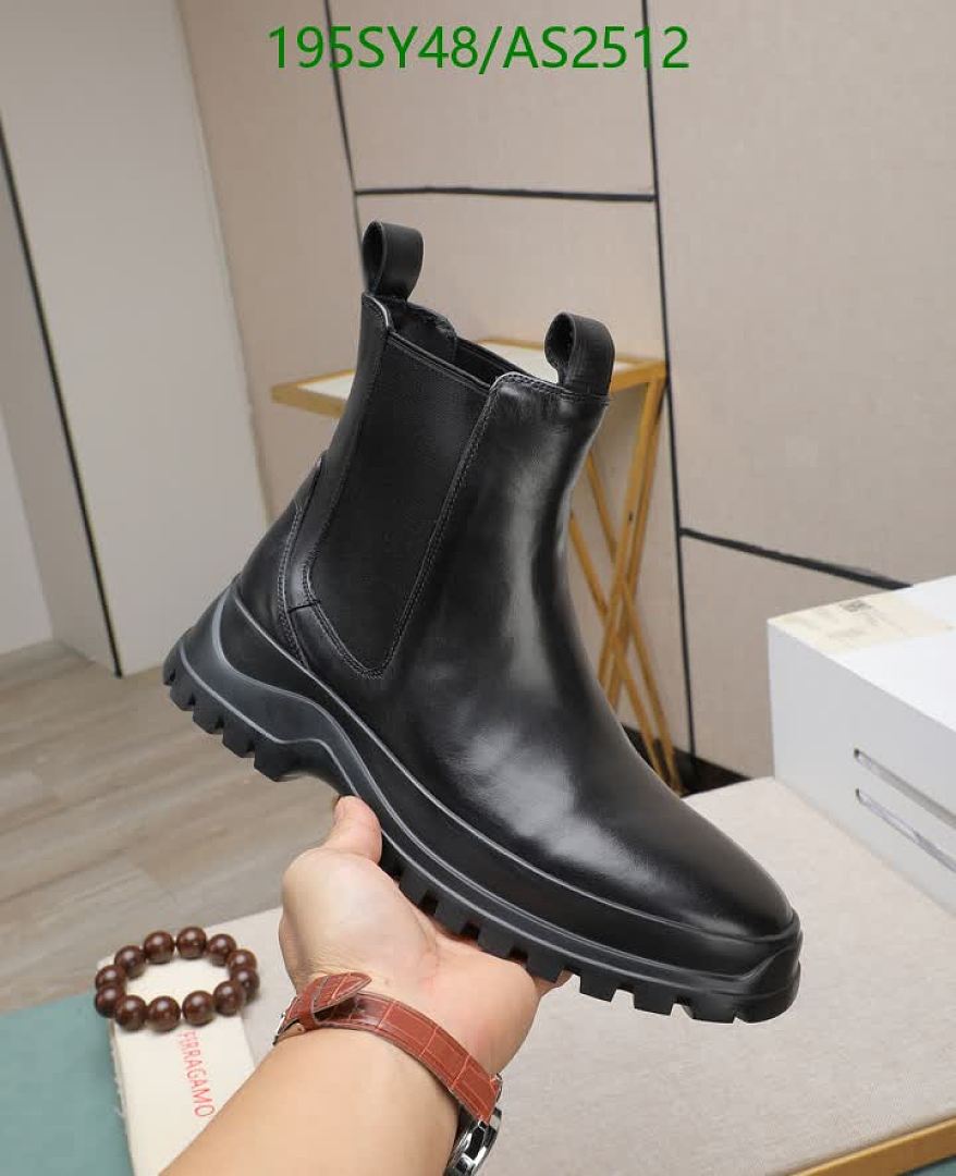 Ferragamo-Men shoes Code: AS2512 $: 195USD