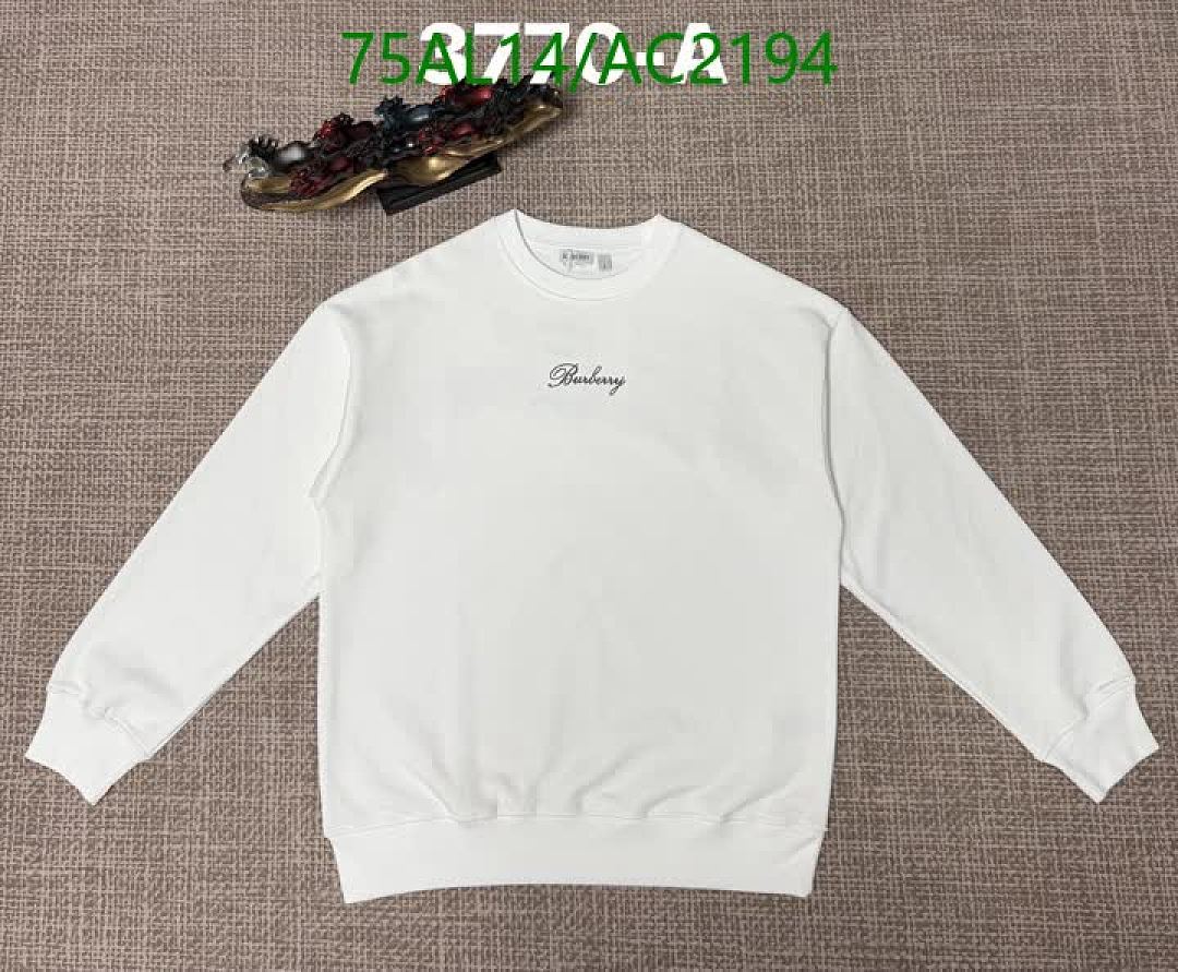 Burberry-Clothing Code: AC2194 $: 75USD