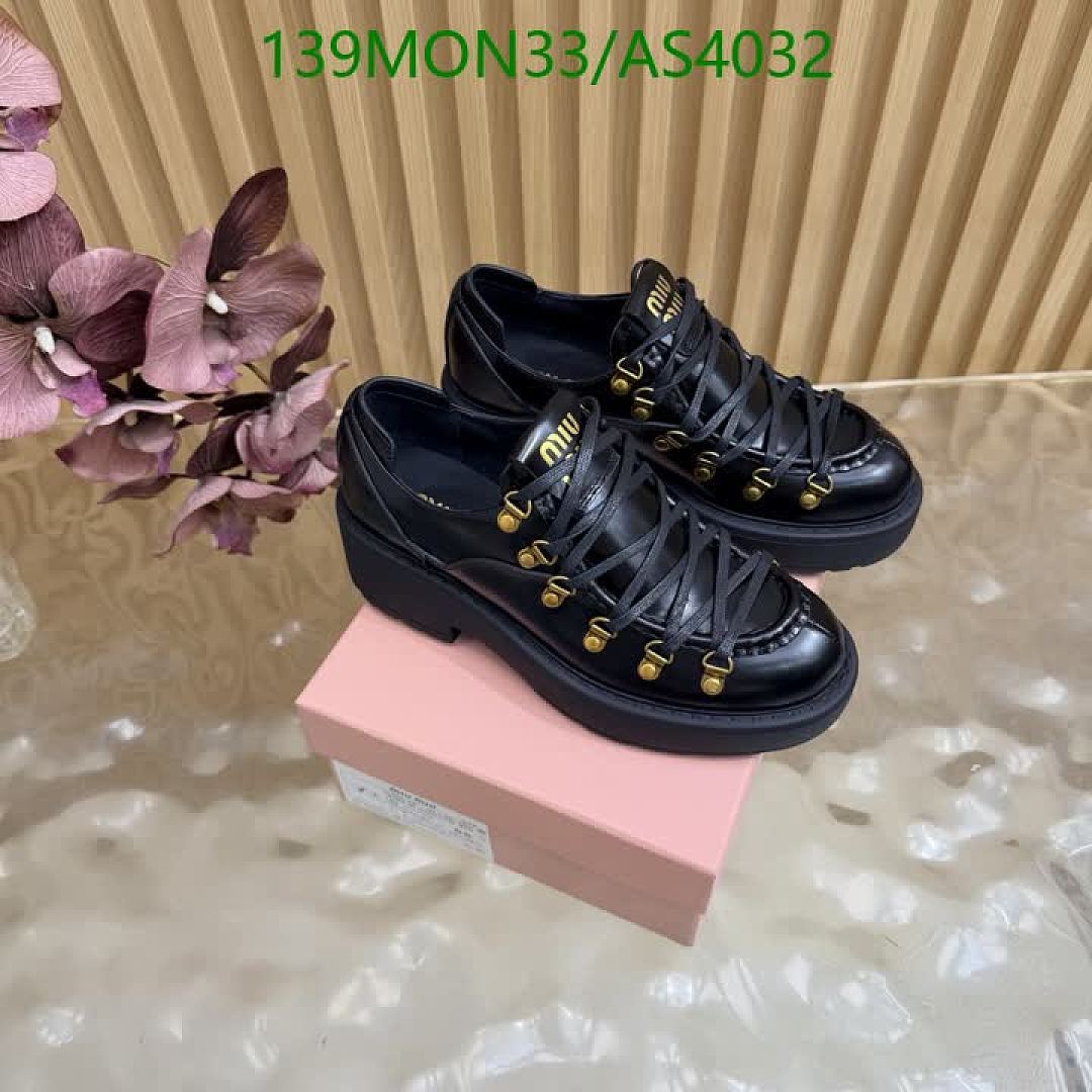 Miu Miu-Women Shoes Code: AS4032 $: 139USD