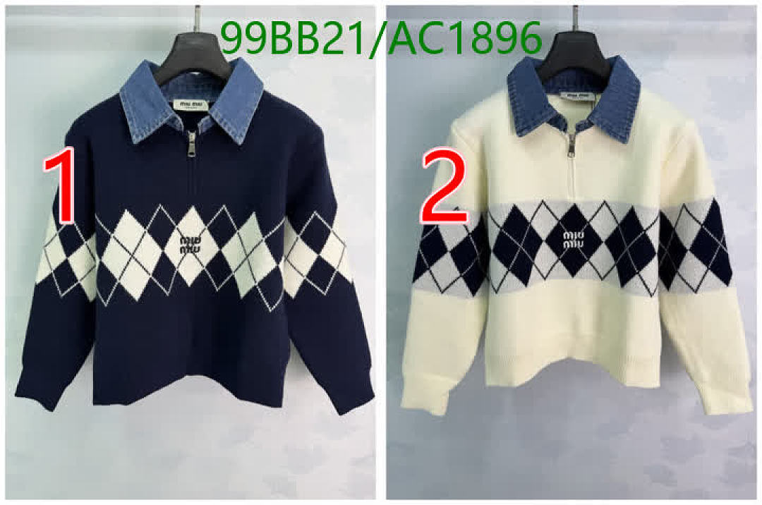 Miu Miu-Clothing Code: AC1896 $: 99USD