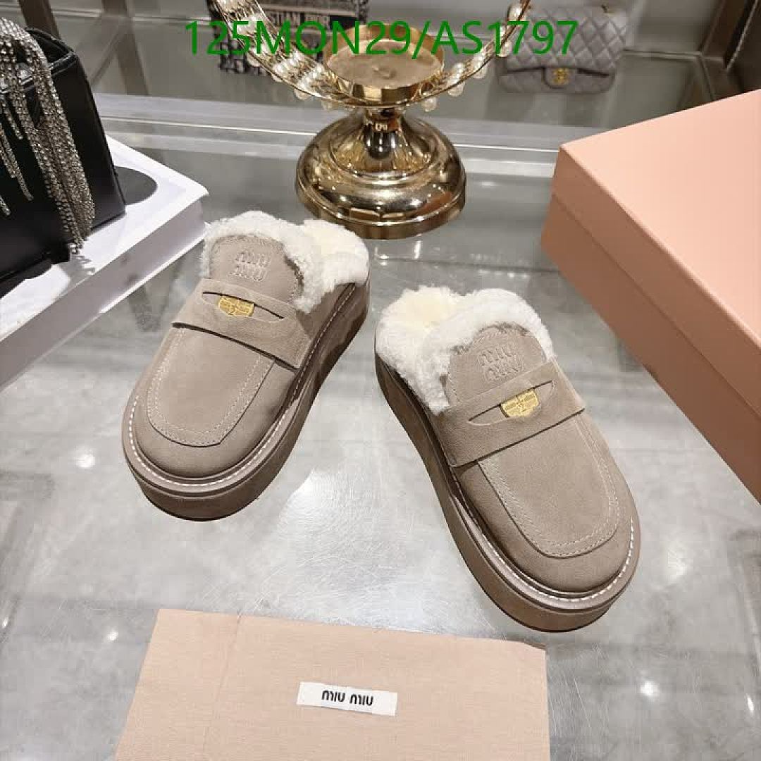 Miu Miu-Women Shoes Code: AS1797 $: 125USD