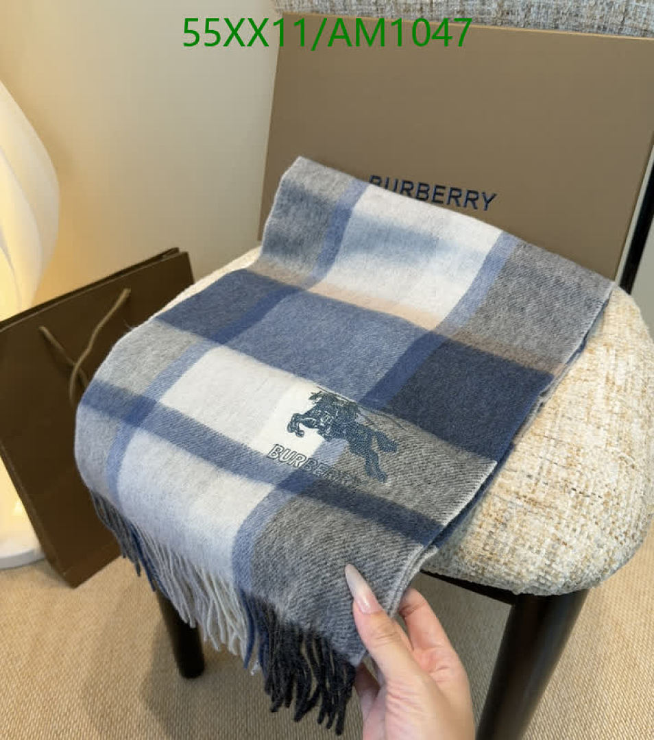 Burberry-Scarves Code: AM1047 $: 55USD