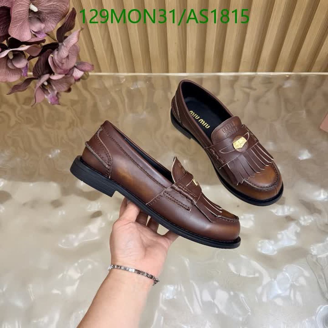 Miu Miu-Women Shoes Code: AS1815 $: 129USD