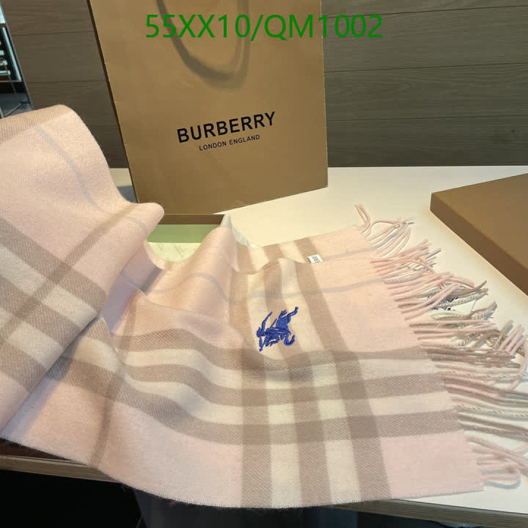 Burberry-Scarves Code: QM1002 $: 55USD