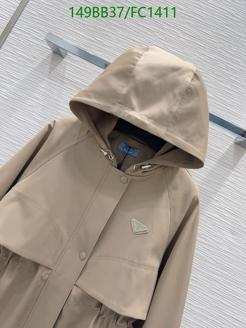 Prada-Clothing Code: FC1411 $: 149USD