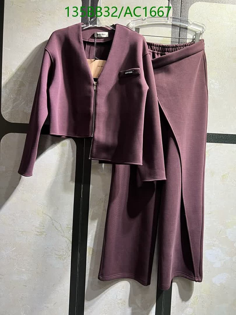 Miu Miu-Clothing Code: AC1667 $: 135USD