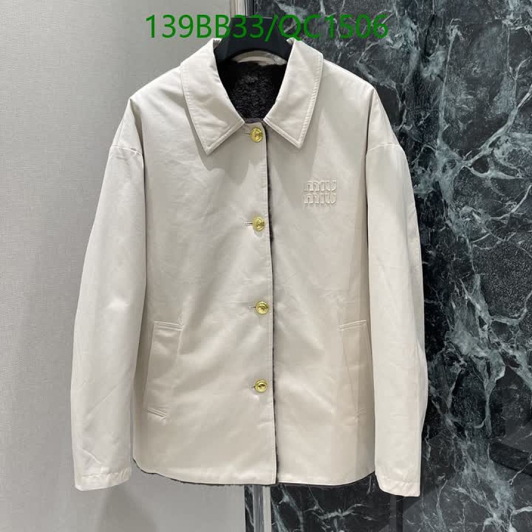 Miu Miu-Clothing Code: QC1506 $: 139USD