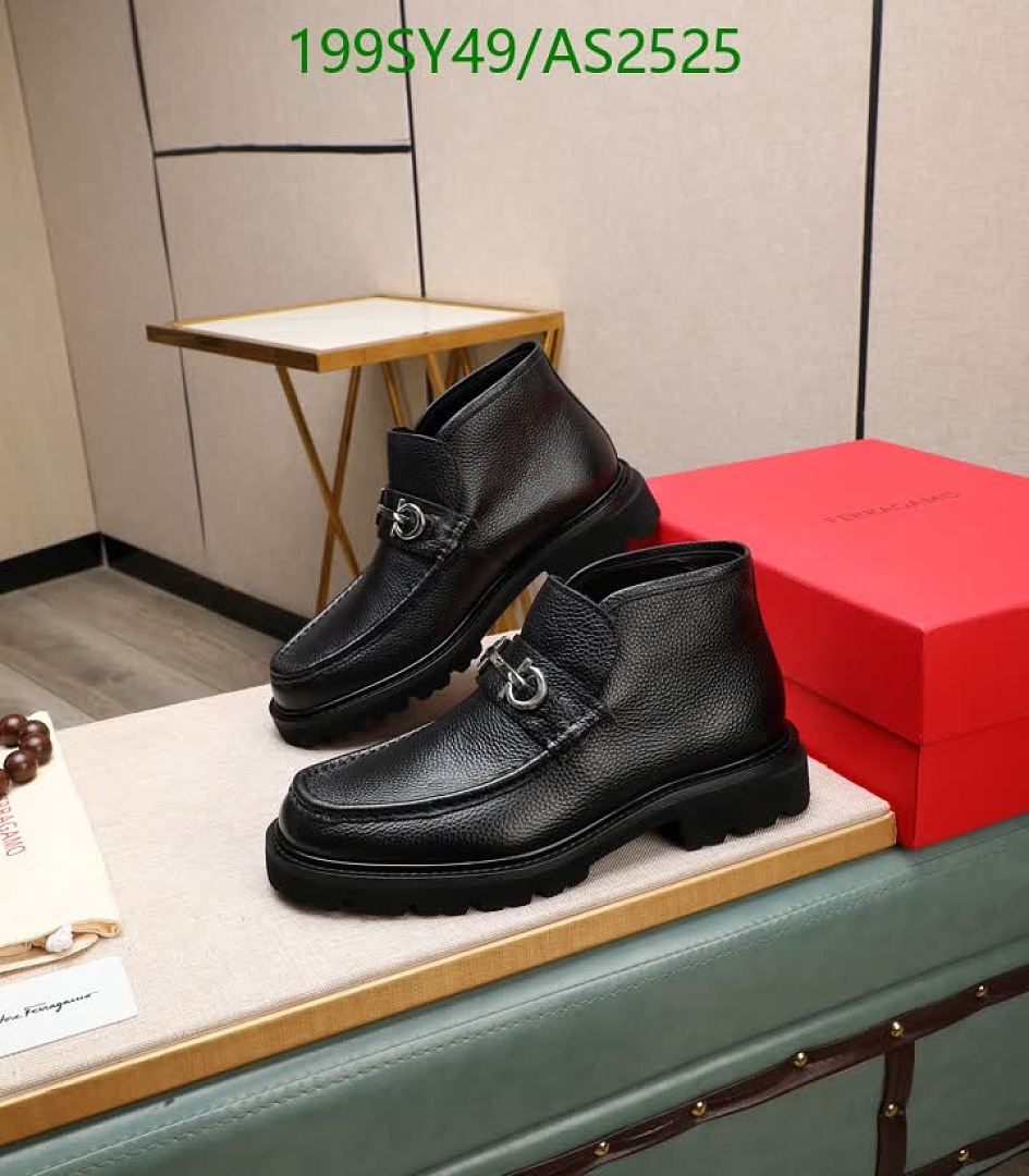 Ferragamo-Men shoes Code: AS2525 $: 199USD