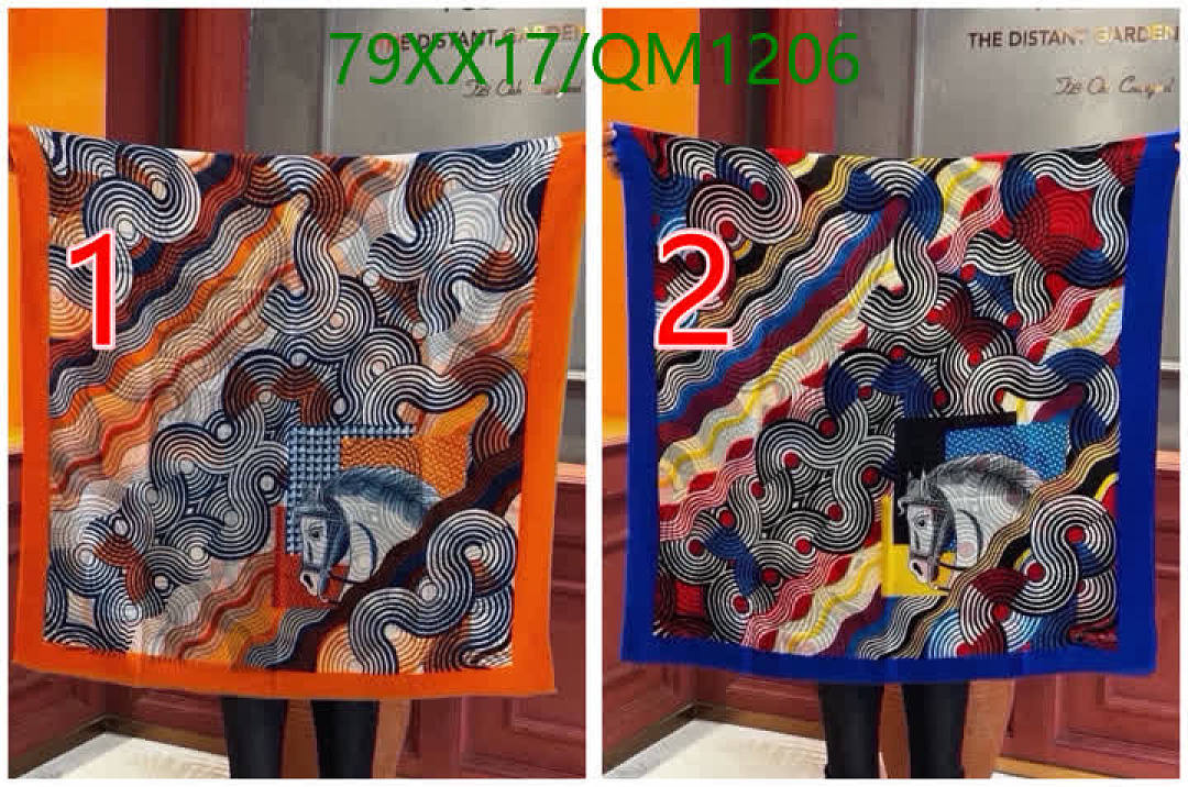 Hermes-Scarves Code: QM1206 $: 79USD