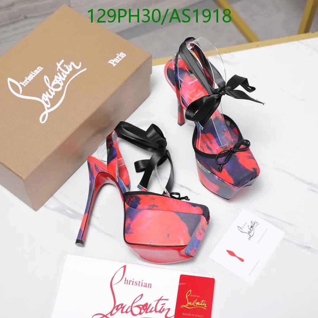 Christian Louboutin-Women Shoes Code: AS1918 $: 129USD