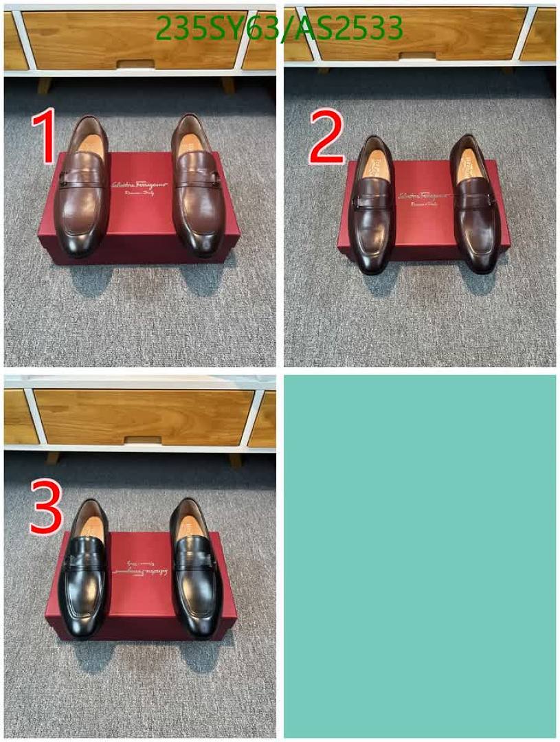 Ferragamo-Men shoes Code: AS2533 $: 235USD